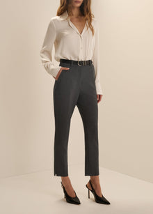 The Favorite Cigarette Pant | Grey Suiting
