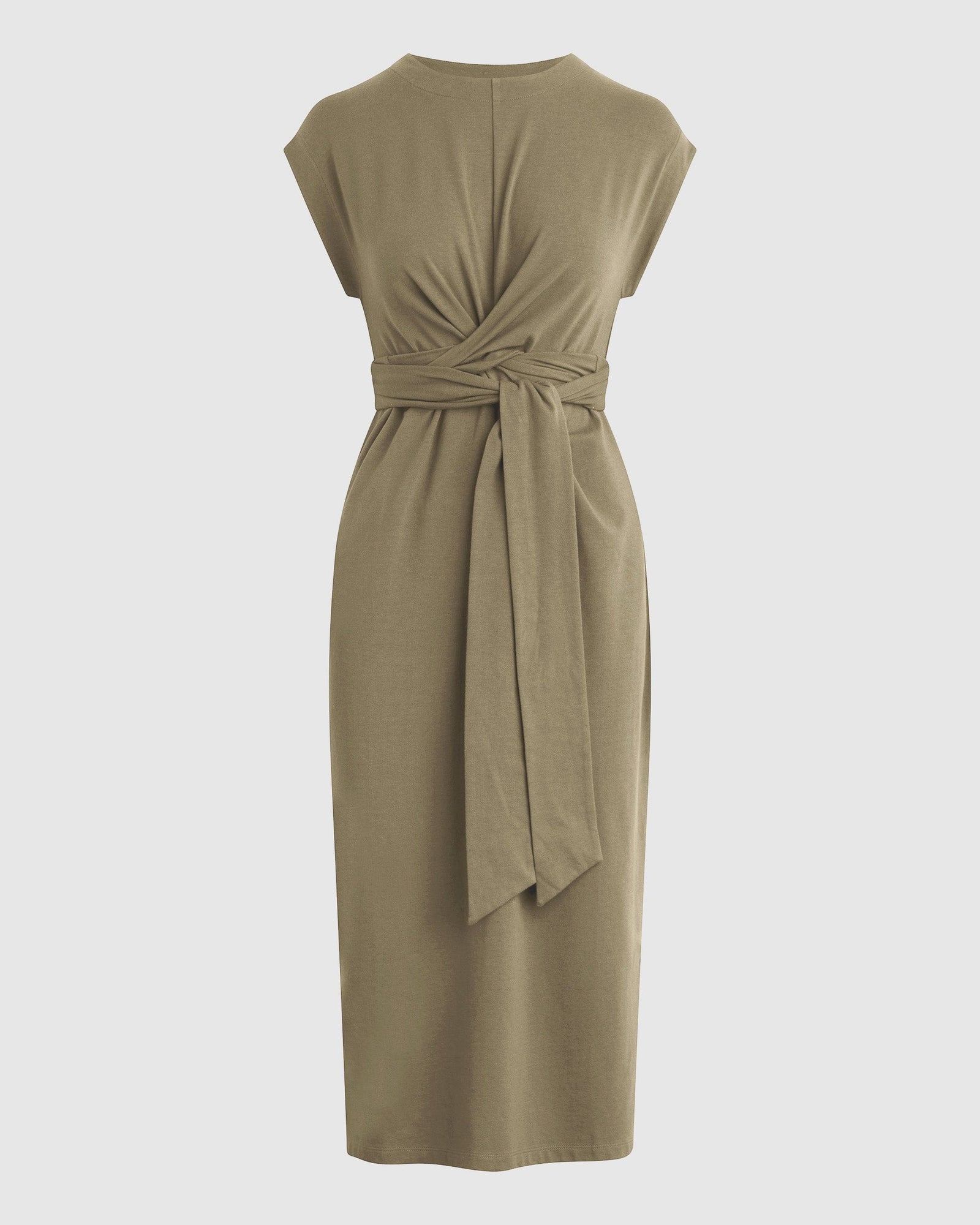 Olivia | Fei Tie Front Organic Cotton Dress in Size Small 