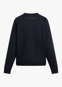 navy green white
