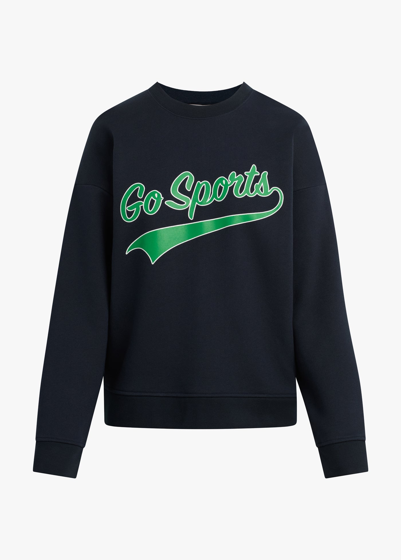 navy green white