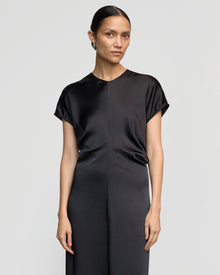 Charlotte | Fiona Curved Shoulder Dress in Size Small