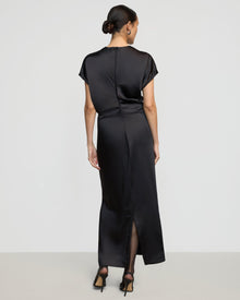 Charlotte | Fiona Curved Shoulder Dress in Size Small