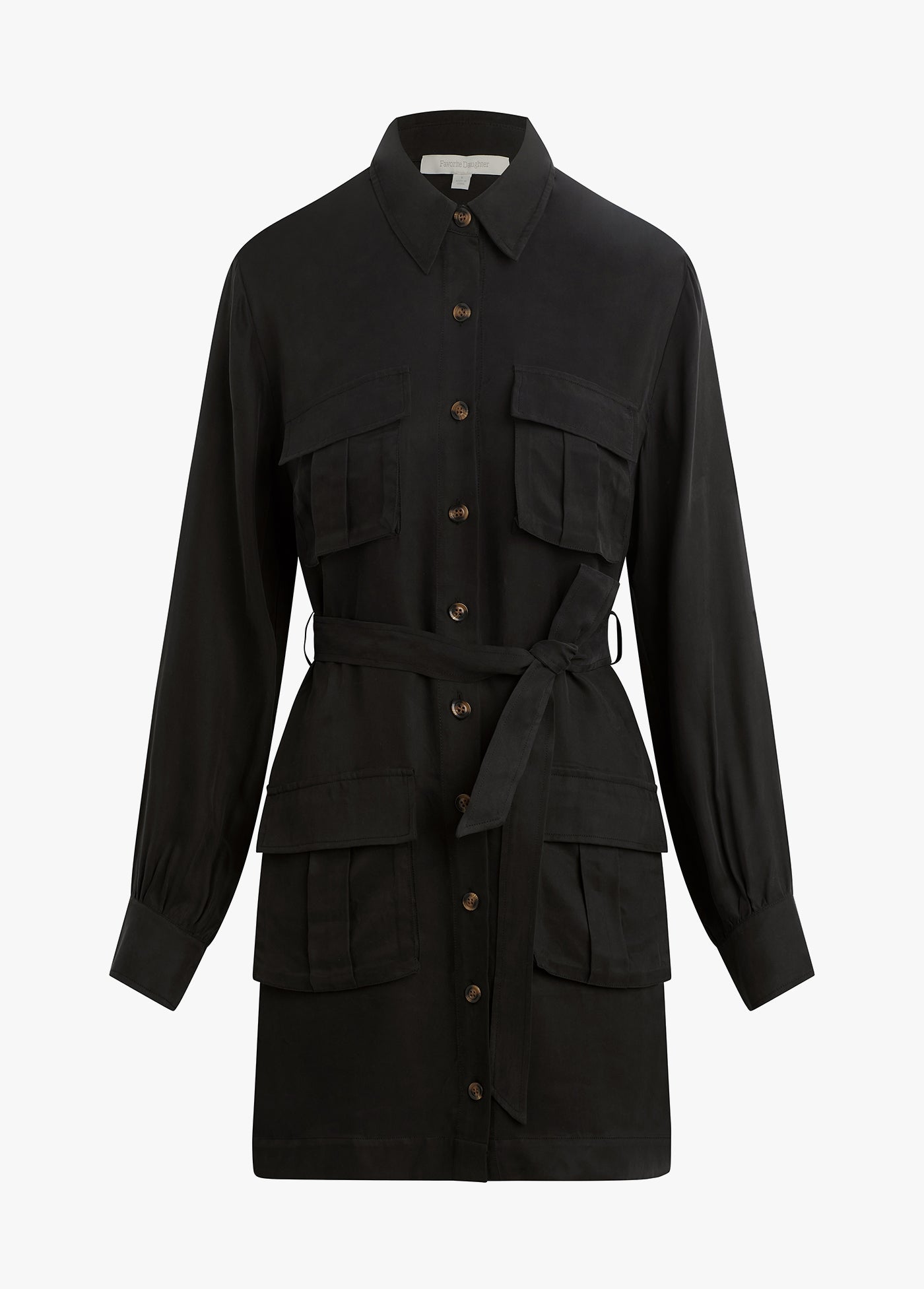 The Utility Glamour Dress | Black