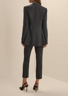 The Petite Phoebe Blazer | Grey Suiting