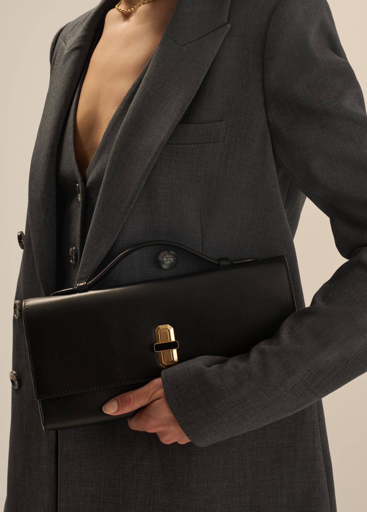 GREY SUITING