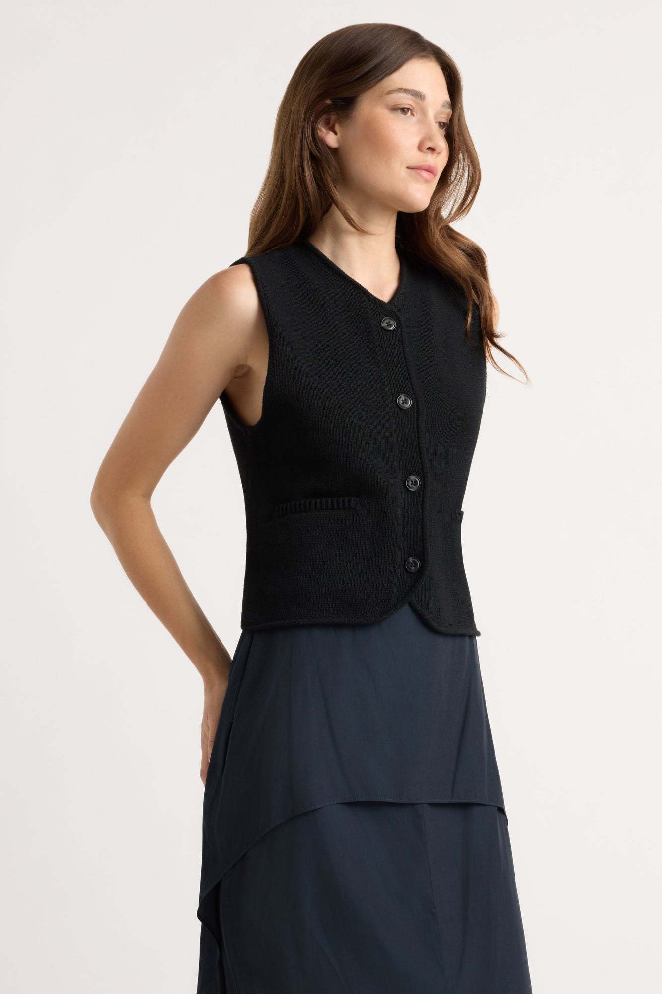 RenÃ©e | Fleur Layered Maxi Skirt in Size Small