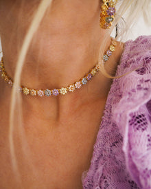 Daisy Studs Necklace | Gold