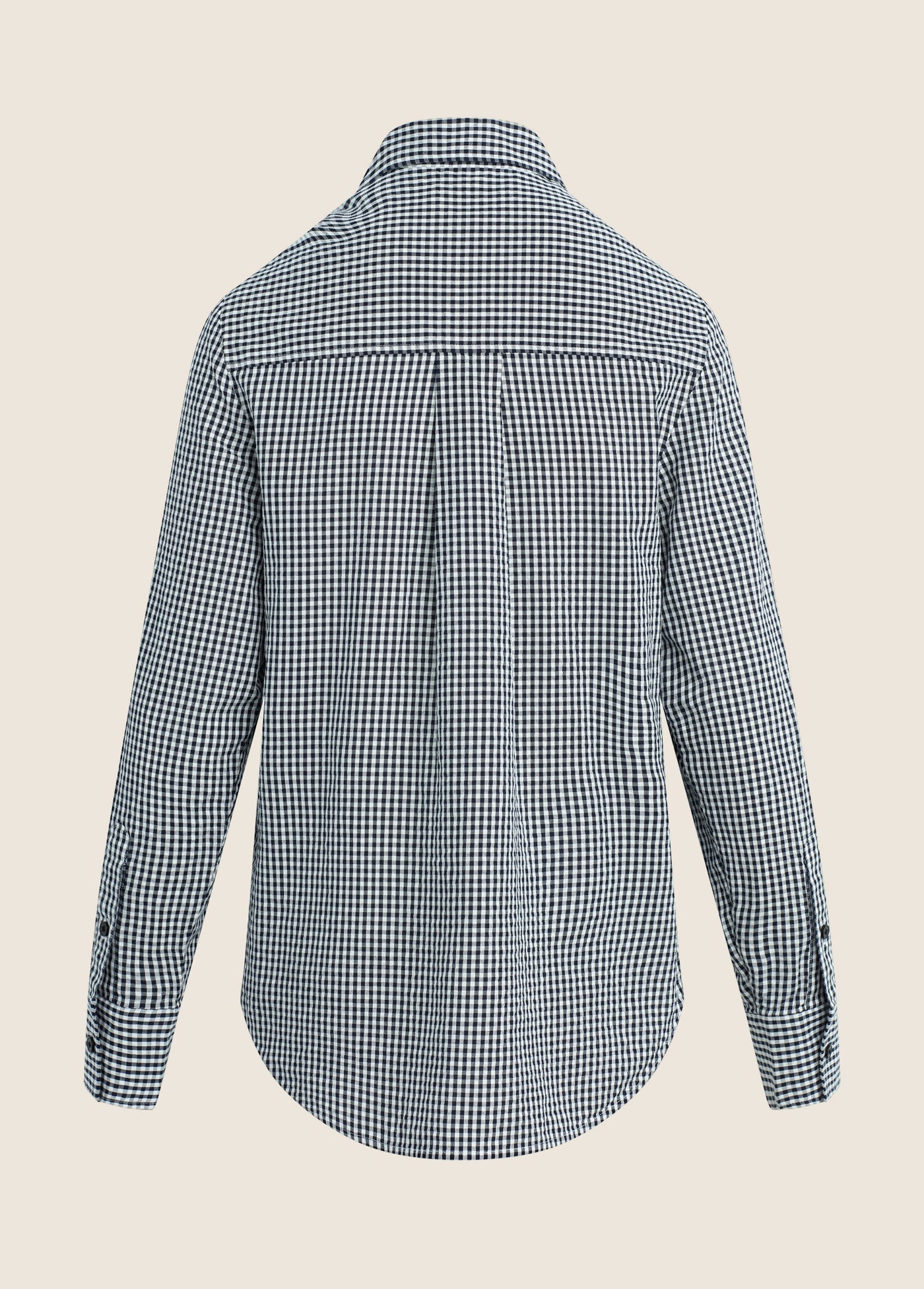 The Boyfriend Shirt | Navy White