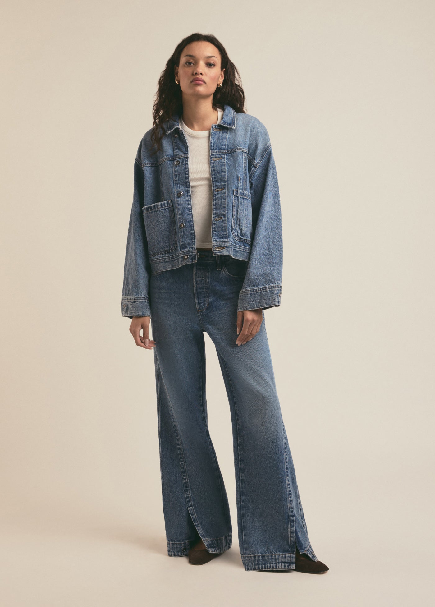 The Oliver Wide Leg Shortie | Austin