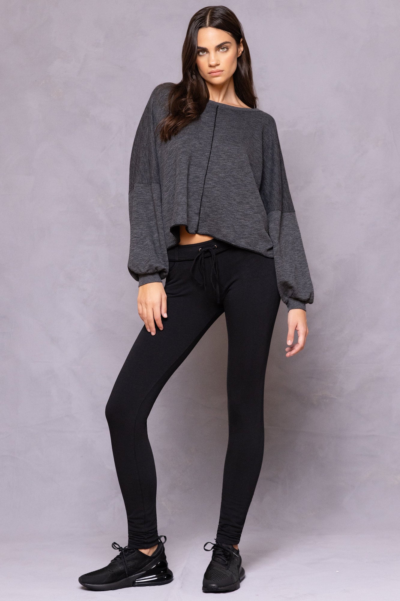 Women | Fleece Jean Legging | Black