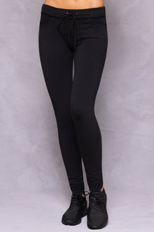 Women | Fleece Jean Legging | Black