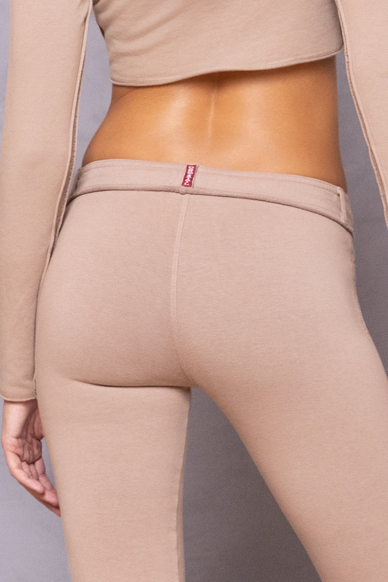 Women | Fleece Jean Legging | Woodsmoke