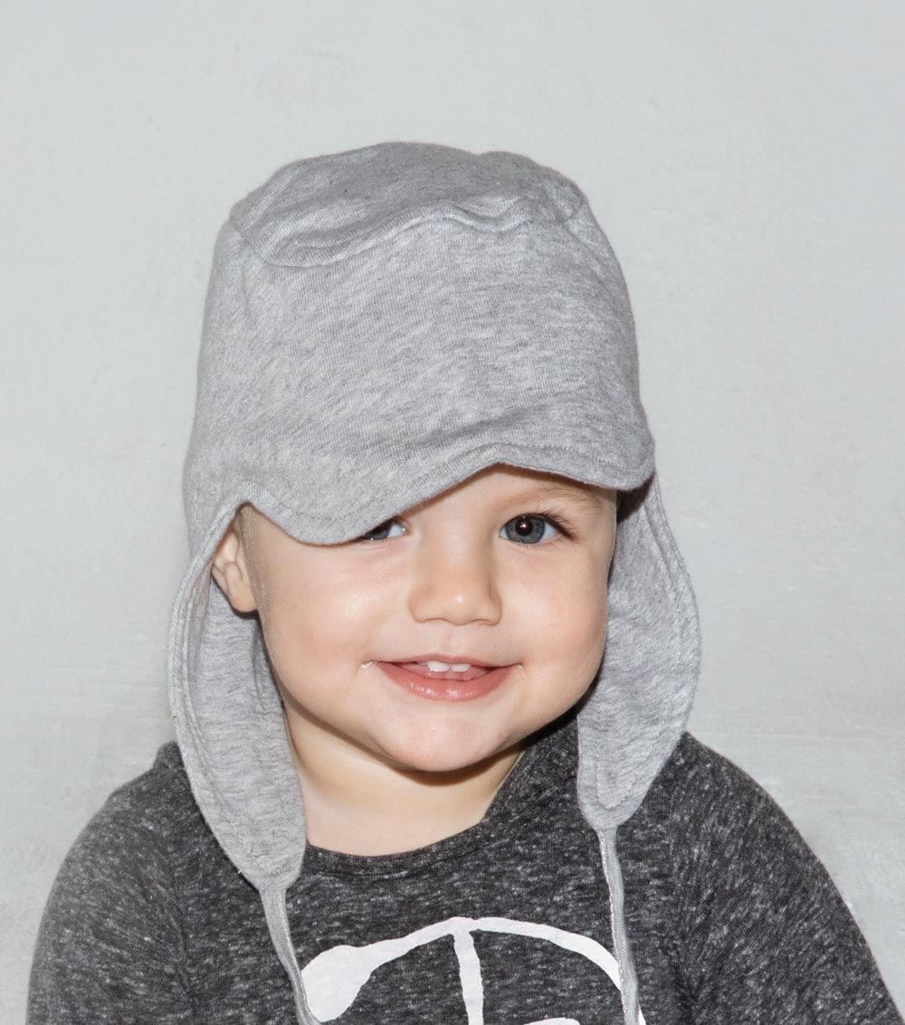 Kid | Light Shapka Hat | Heather Grey