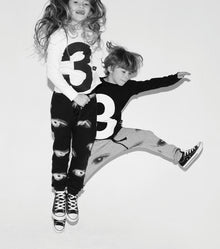 Kid | Eye Baggy Pants | Powder Pink