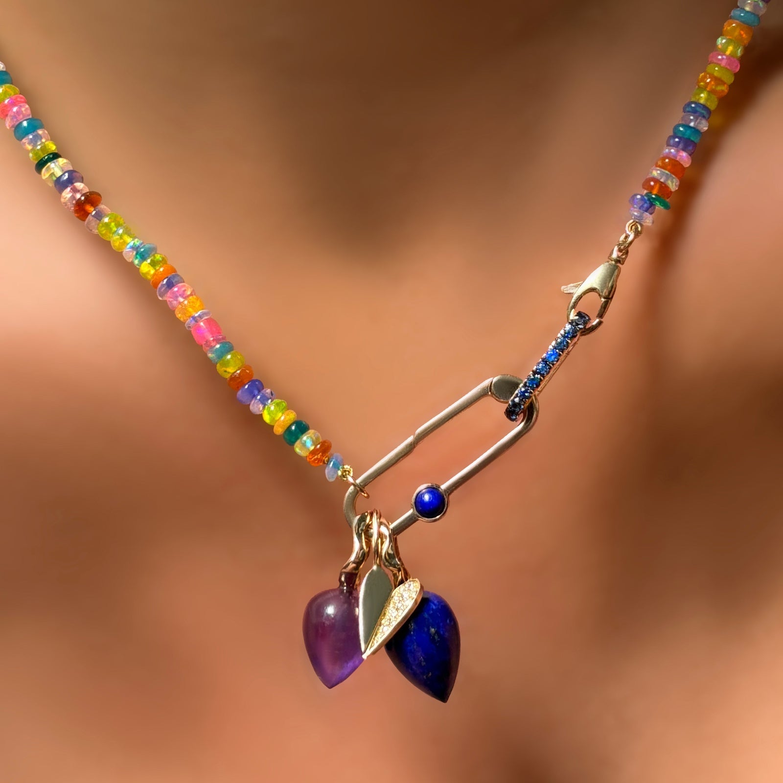 Garden Party Opal Necklace