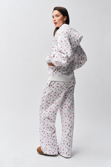 Womens | Zip Up Hoodie | Sweet Floral