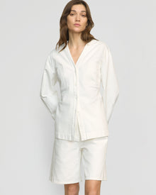 Renee | Haviland Tailored Denim Short in Size Small