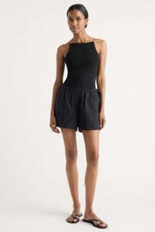 Isilda | Hayoon Side-Tie Gingham Short in Size Extra Small