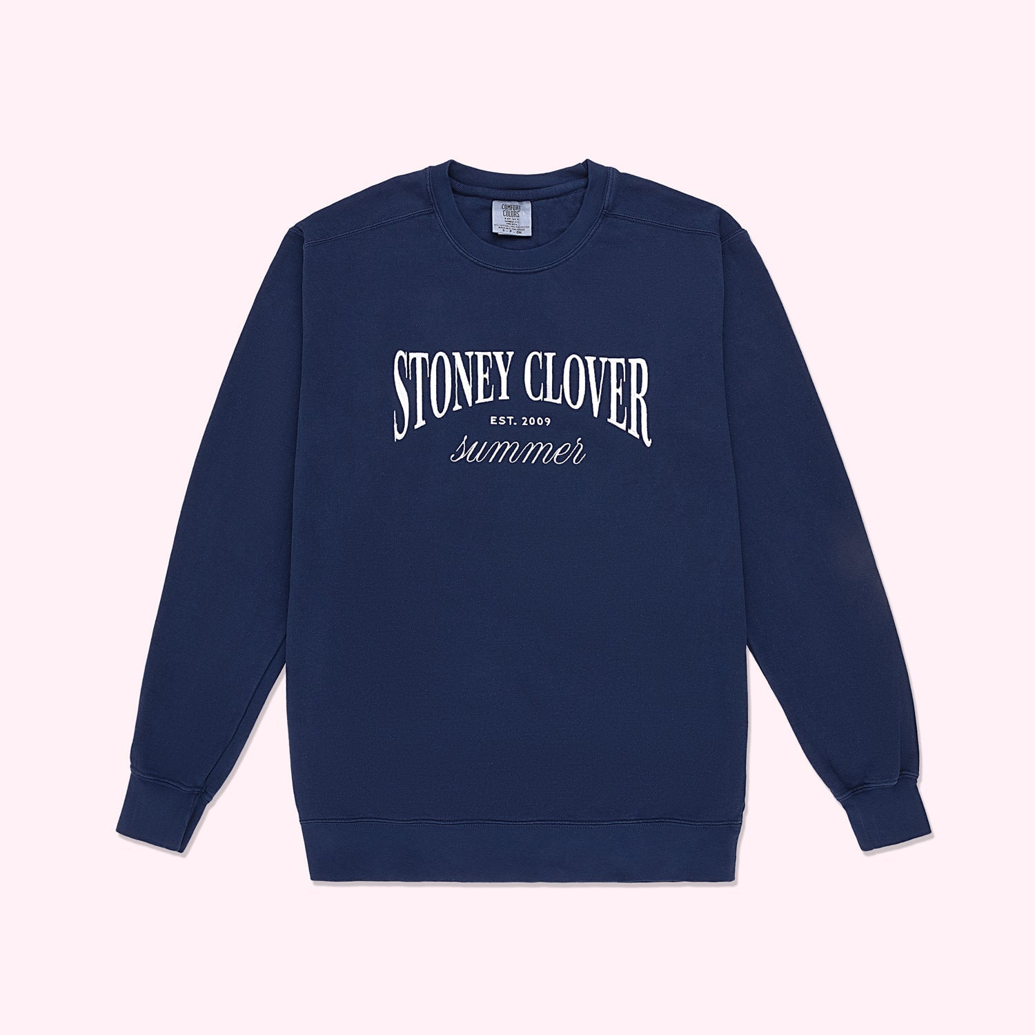 Canvas Sweatshirt Navy SCL Summer