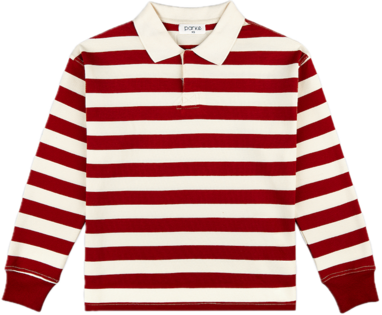  maroon + white stripe