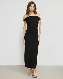 Renee | Iryna Asymmetric Off-Shoulder Dress in Size Small