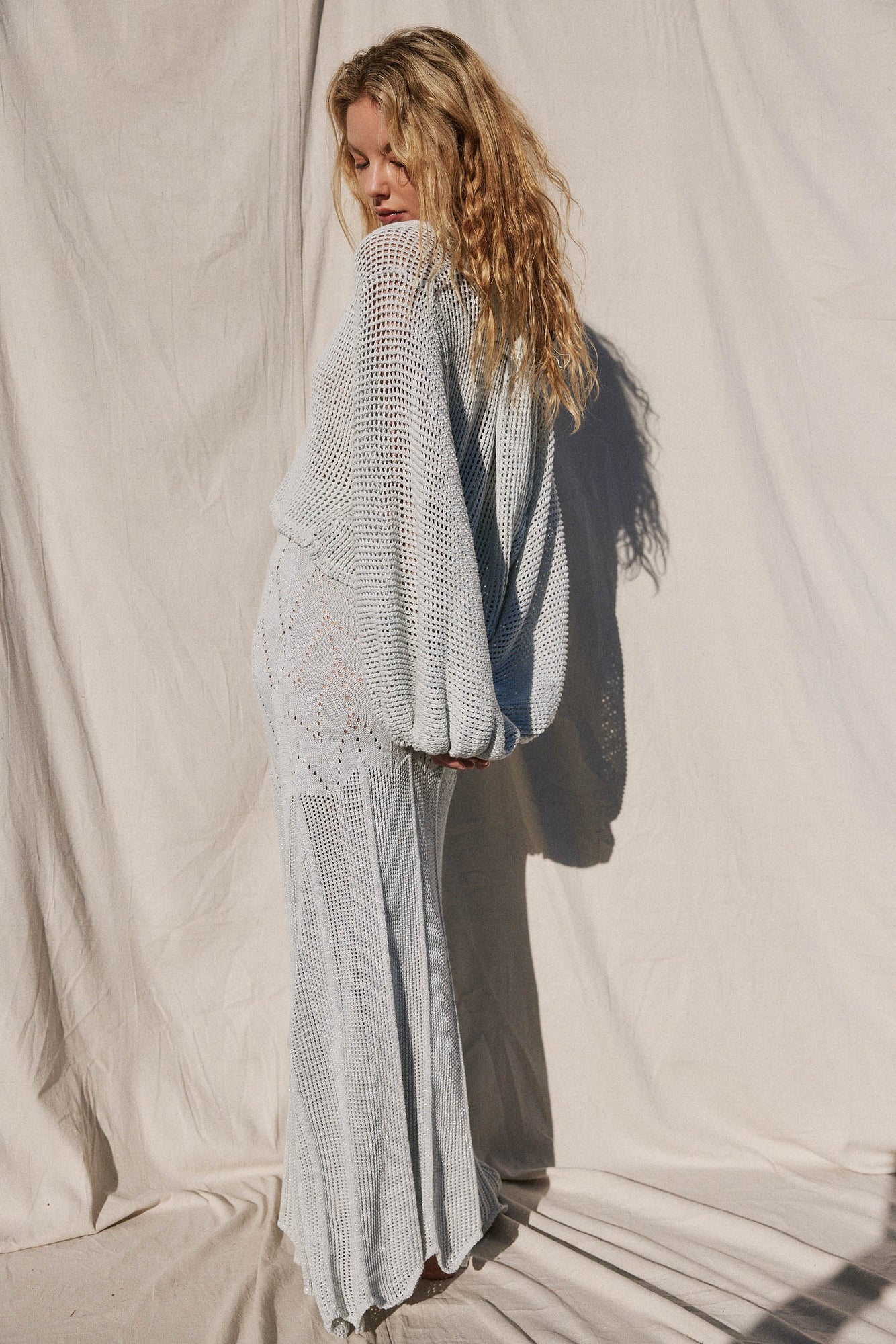 Pearl City Skirt | Coastal Mist