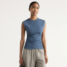 Isilda | Jensen Front-Wrap Jersey Tee in Size Extra Small