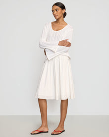 Vanessa | Leah Ribbed Scoop-Neck Sweater in Size Small
