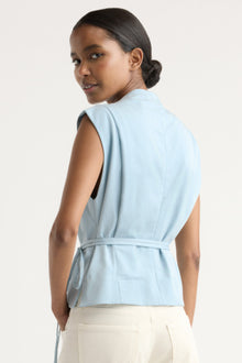 Isilda | Leandra Tie-Wrap Vest in Size Extra Small