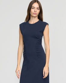 Beate | Lenox Side Ruched Dress in Size Extra Small