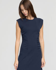 Beate | Lenox Side Ruched Dress in Size Extra Small