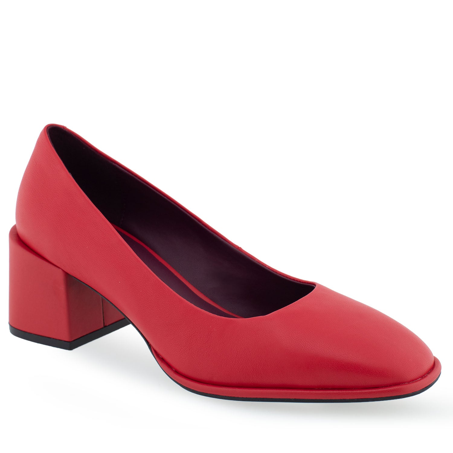 Alae Dress Pump | Racing Red Leather
