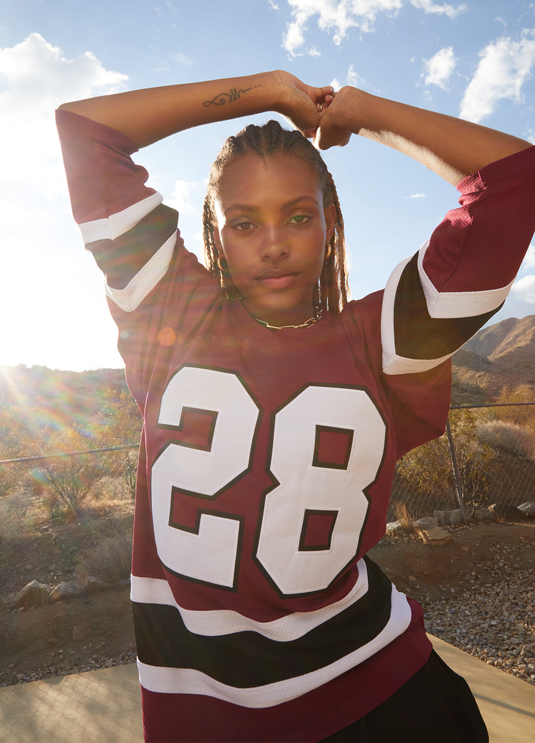 Better League Hockey Jersey | Burgundy