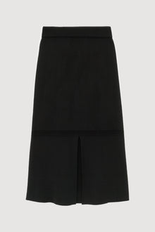 Kelsey | Lora Organic Cotton-Wool Skirt in Size Small - Flat