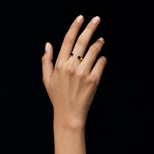 Mag Ring | 18K Gold-Plated on Brass | Onyx