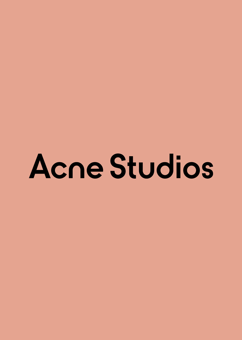 ACNE STUDIOS, (Flagship) NY