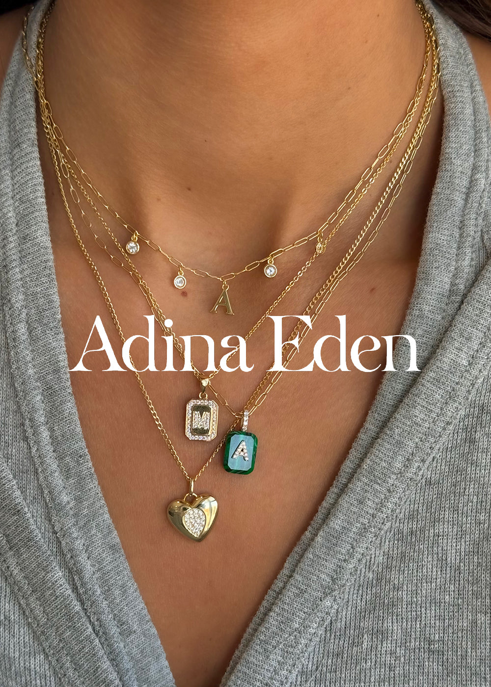 CZ Multi Shape Ear Cuff Combo Set | Gold