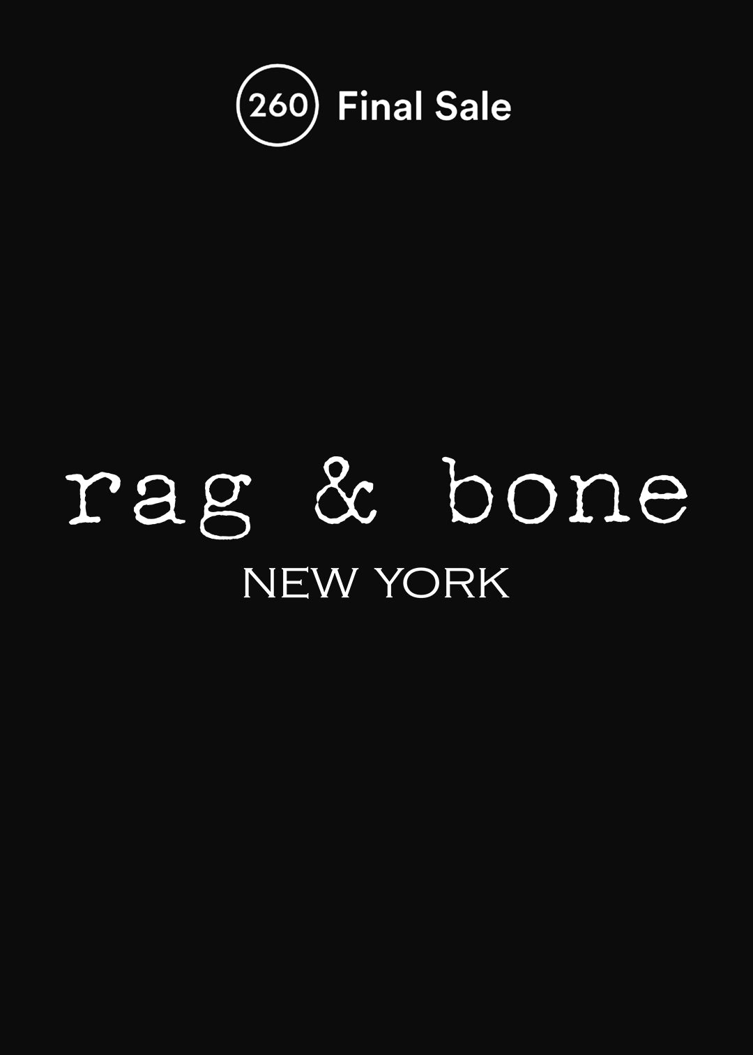 Rag & Bone Final Sale, Dallas