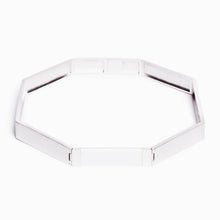 Collider Necklace | Sterling Silver | White Agate