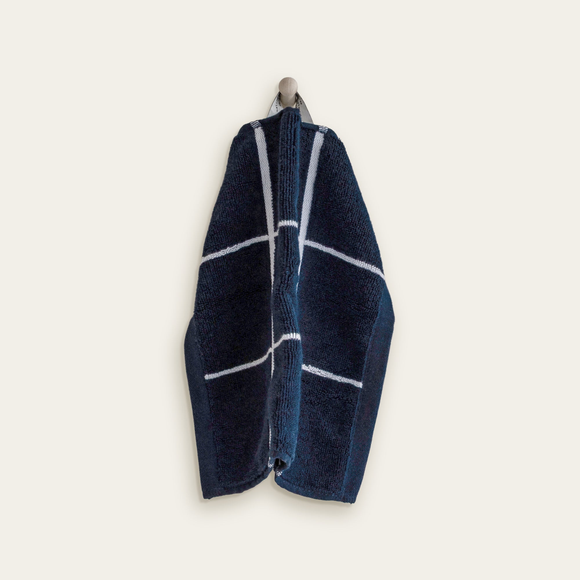 Miramar Australian Cotton Towels | Navy/White