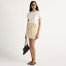 Arya | Misha Stretch-Waist Placket Mini Skirt in Size Small