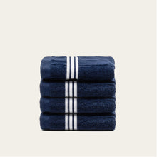Nautilus Australian Cotton Towels | Navy/White