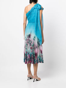 Asymmetrical Tiered Gown | Marchesa