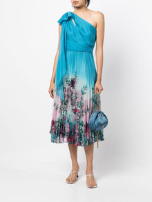 Asymmetrical Tiered Gown | Marchesa
