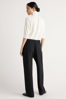 Charlotte | Nuri Tailored Stretch-Waist Pant in Size Small