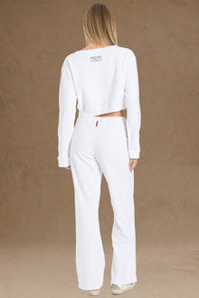 Women | Vintage Reversed Fleece Drawstring Sweatpant | Off-White