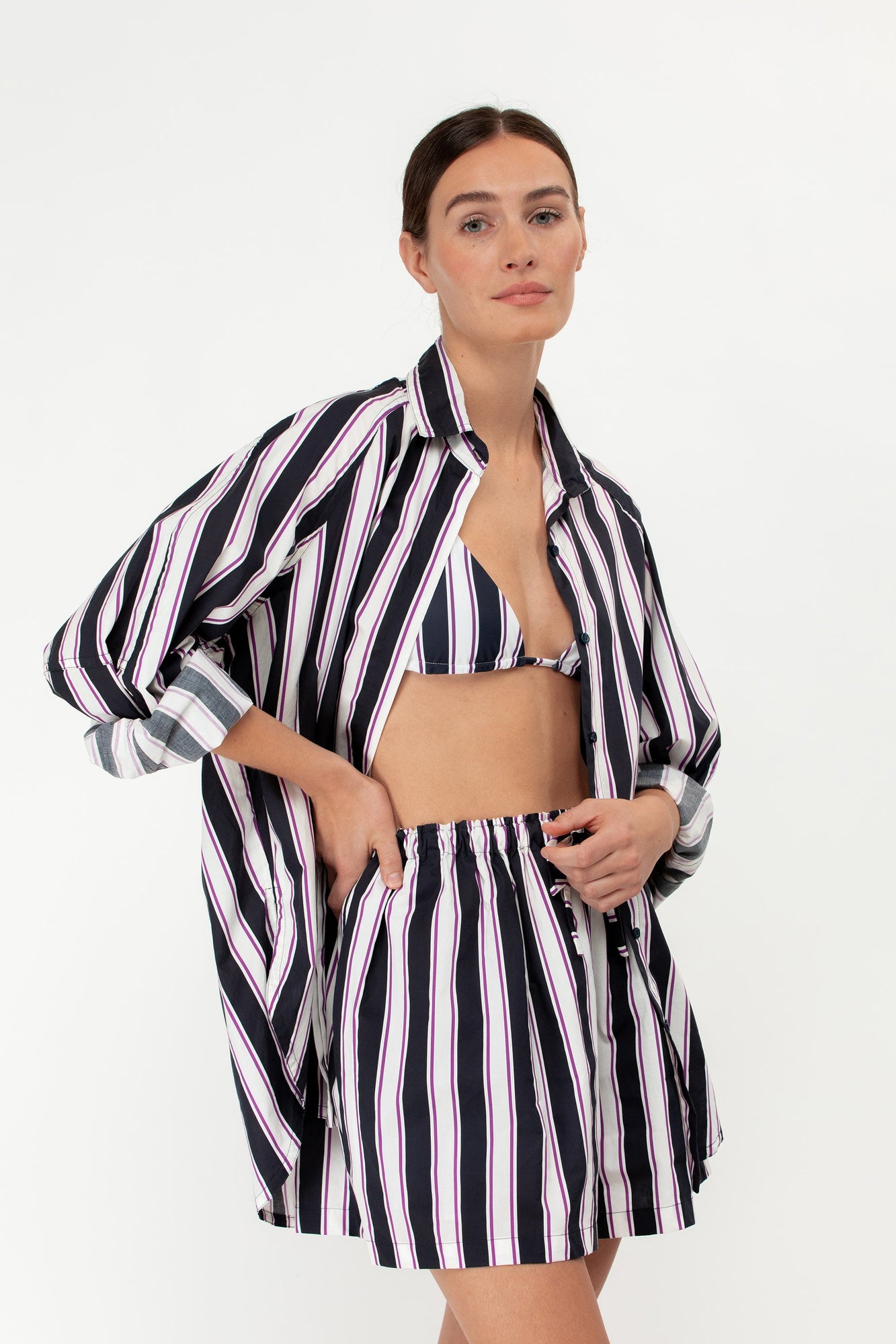 Paseo Shirt | Cabana Stripe
