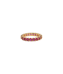 Theo Ring in Fuchsia - Loren Hope