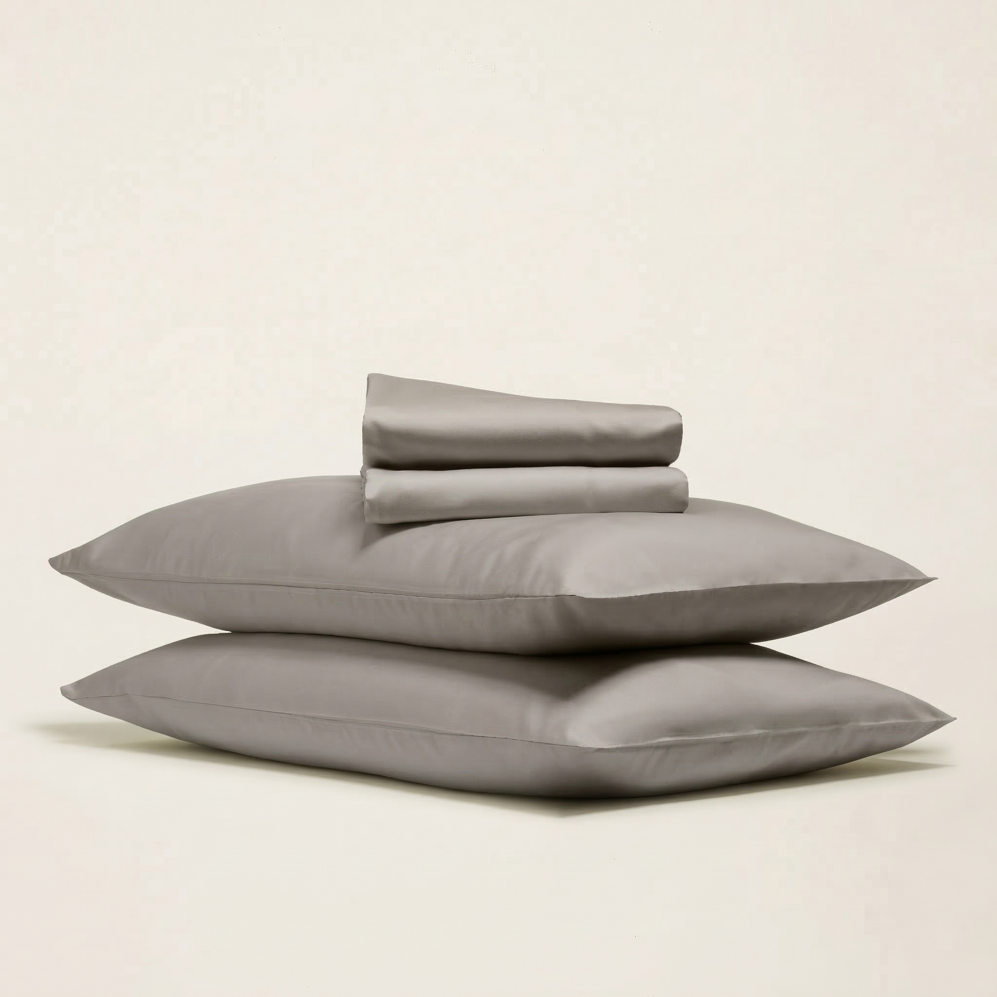 Classic Australian Sateen Sheet Set | Pebble Grey