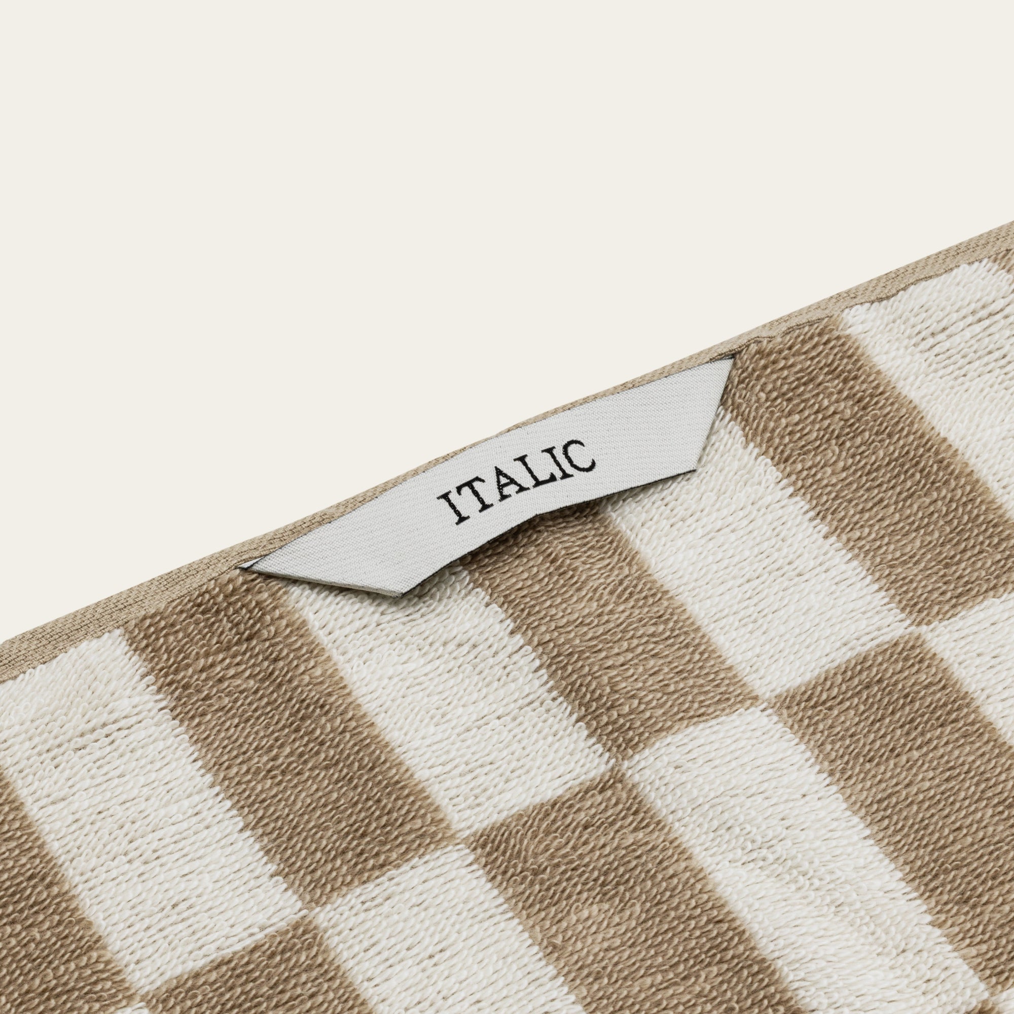 Pietra Australian Cotton Towels | Tan/Ecru
